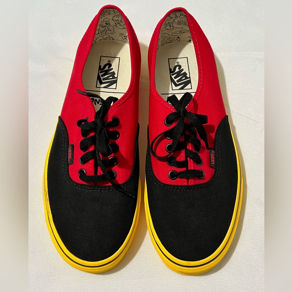 Vans x Disney Mickey Mouse‎ 90th Anniversary Limited Edition Sneakers 9.5M/11W